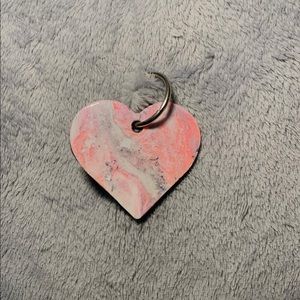 Acrylic pour key chain